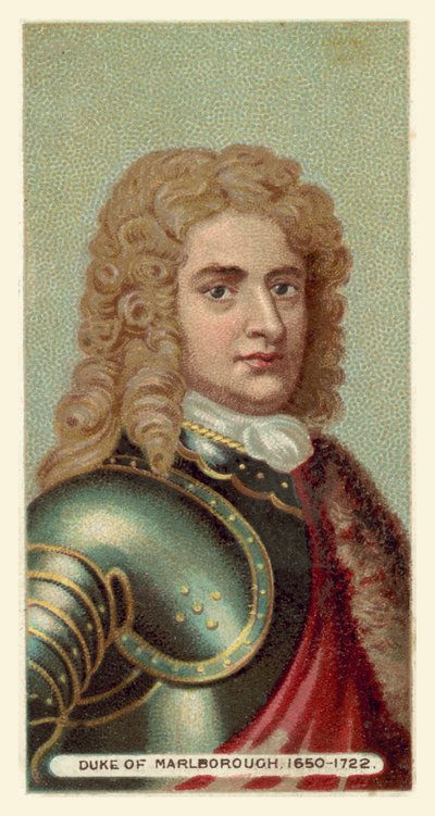 マールボロ公爵、1650〜1722年 作： English School